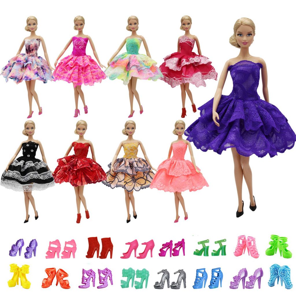 une robe de princesse pour Barbie en pas à pas - les lubies de lili Barbie